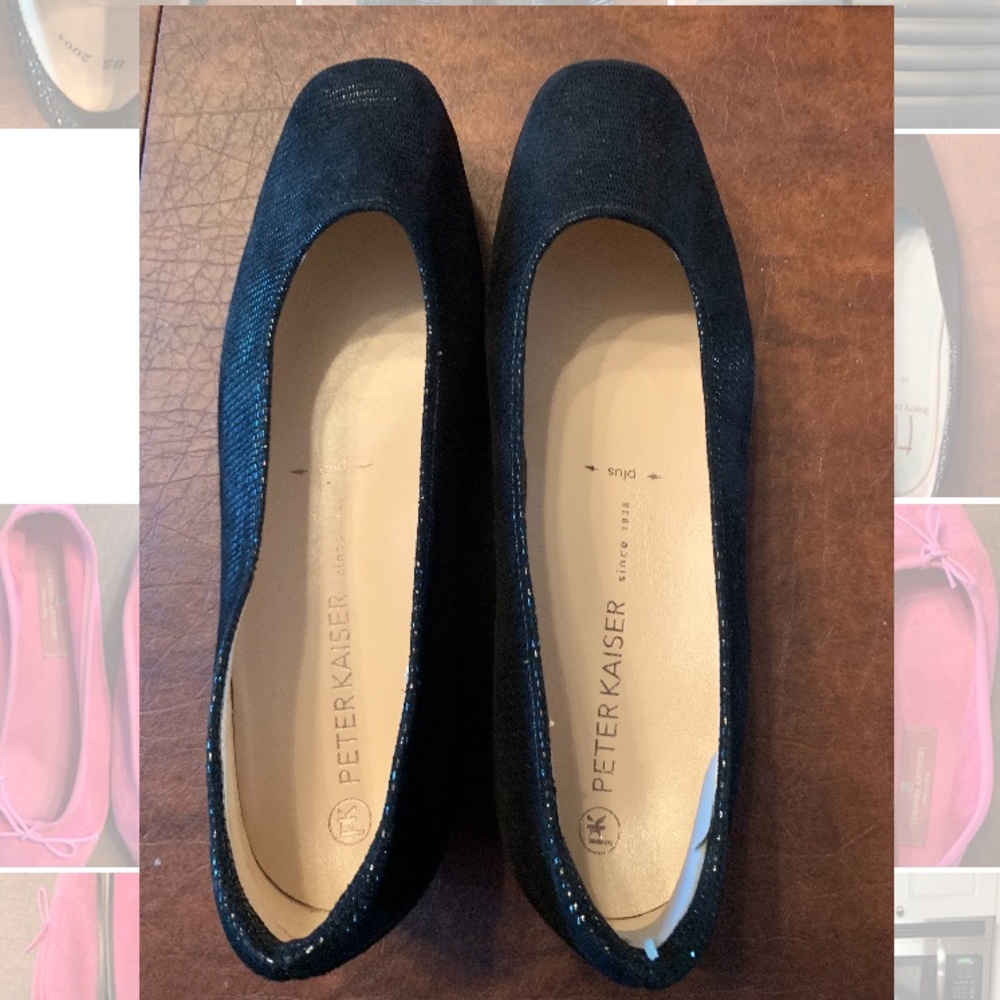 Peter Kaiser Sparkle Slip On Shoes *